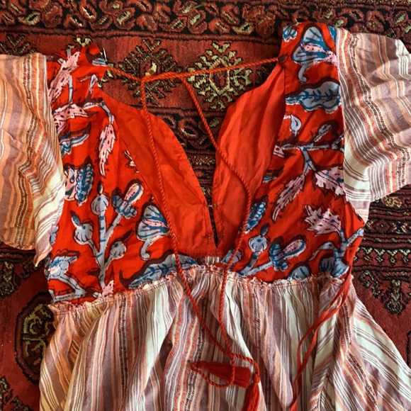 Free people open back tie top - Picture 3 of 3